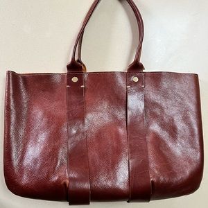 Rare Clare Vivier original Le Tropezienne tote in fair condition.